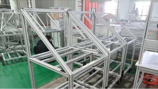 鋁型材雙層門板車 鋁型材雙層門板車