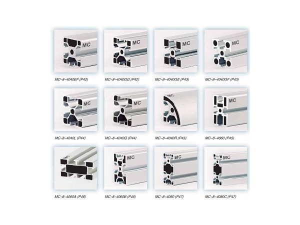 鋁型材規(guī)格表尺寸表包含哪些？