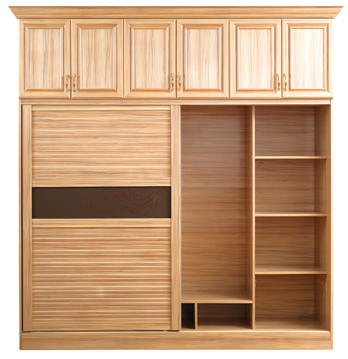 全鋁衣柜-01（風格：中式；顏色：黃檀）
