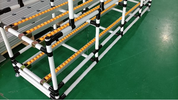 鋁型材流利條貨架 鋁型材流利條貨架